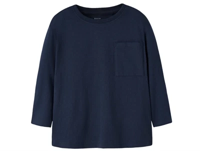 Name It MINI bluse navy blazer med brystlomme  